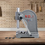 Arbor Press 1 Ton Round Ram, Cast Iron Heavy duty Upgraded Manual Arbor Press 1 Ton, 5.5" Maximum Height, alternate view 4