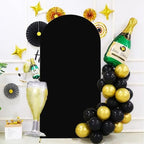 Arch Backdrop Cover 2-Sided Spandex Wedding Arch Covers Fitted Round Top Chiara Backdrop Stand Cover for Baby