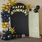Arch Backdrop Cover 2-Sided Spandex Wedding Arch Covers Fitted Round Top Chiara Backdrop Stand Cover for Baby, alternate view