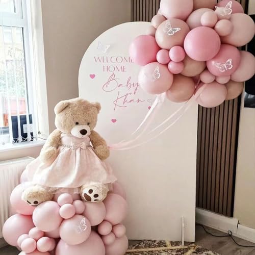 Arch Backdrop Cover 2-Sided Spandex Wedding Arch Covers Fitted Round Top Chiara Backdrop Stand Cover for Baby, alternate view