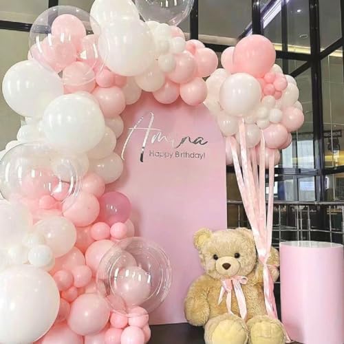 Arch Backdrop Cover 2-Sided Spandex Wedding Arch Covers Fitted Round Top Chiara Backdrop Stand Cover for Baby, alternate view