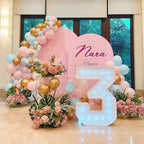 Arch Backdrop Cover 2-Sided Spandex Wedding Arch Covers Fitted Round Top Chiara Backdrop Stand Cover for Baby, alternate view