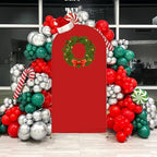 Arch Backdrop Cover 2-Sided Spandex Wedding Arch Covers Fitted Round Top Chiara Backdrop Stand Cover for Baby, alternate view