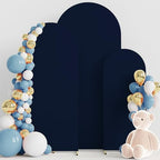 Arch Backdrop Cover 6FT,5FT,4FT Navy Blue Arch Covers Stretchy