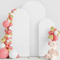 Arch Backdrop Cover 6FT,5FT,4FT White Arch Covers Stretchy Backdrop