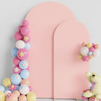 Arch Backdrop Cover, 7.2ft & 6ft, Arch Covers Stretchy Backdrop, Pale Pink in 7.2FT, 6FT in Pale Pink