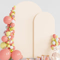 Arch Backdrop Cover 7.2FT, 6FT Beige Arch Covers Stretchy Backdrop in 7.2FT,6FT in Beige