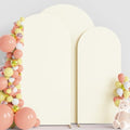 Arch Backdrop Cover 8FT,7.2FT,6.6FT Ivory Arch Covers Stretchy