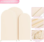 Arch Backdrop Cover Beige Covers Stretchy Backdrop 7.2FT,6.6FT,6FT, alternate view 5