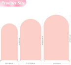 Arch Backdrop Cover Blush Pink Arch Cover Stretchy 7.2FT,6.6FT,6FT, alternate view 2