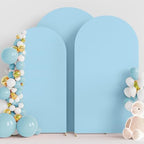 Arch Backdrop Cover Dusty Blue Cover Stretchy 7.2FT,6.6FT,6FT