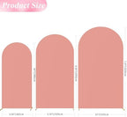 Arch Backdrop Cover Dusty Rose Arch Cover Strethy 7.2FT,6.6FT,6FT, alternate view 3