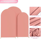 Arch Backdrop Cover Dusty Rose Arch Cover Strethy 7.2FT,6.6FT,6FT, alternate view 5