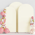 Arch Backdrop Cover Ivory Arch Covers Stretchy 7.2FT,6.6FT,6FT
