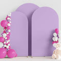 Arch Backdrop Cover Lavender Arch Covers Stretchy 7.2FT,6.6FT,6FT