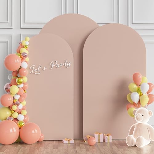 Arch Backdrop Cover Nude Arch Covers Stretchy 7.2FT,6.6FT,6FT, alternate view 2