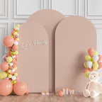 Arch Backdrop Cover Nude Arch Covers Stretchy 7.2FT,6.6FT,6FT, alternate view 2