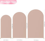 Arch Backdrop Cover Nude Arch Covers Stretchy 7.2FT,6.6FT,6FT, alternate view 3