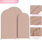 Arch Backdrop Cover Nude Arch Covers Stretchy 7.2FT,6.6FT,6FT, alternate view 5