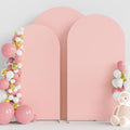 Arch Backdrop Cover Pale Pink Arch Covers Stretchy 7.2FT,6.6FT,6FT