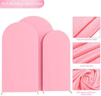 Arch Backdrop Cover Pink Covers Stretchy Backdrop 7.2FT,6.6FT,6FT, alternate view 5