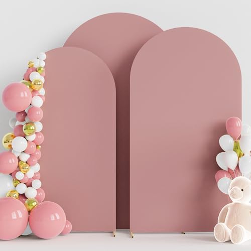 Arch Backdrop Cover Rose Arch Covers Stretchy 7.2FT,6.6FT,6FT