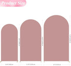 Arch Backdrop Cover Rose Arch Covers Stretchy 7.2FT,6.6FT,6FT, alternate view 3