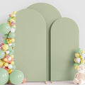 Arch Backdrop Cover Sage Green Arch Cover Stretchy 7.2FT,6.6FT,6FT