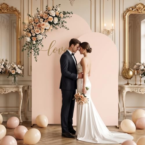 Arch Backdrop Cover Set of 2(7.2FT+6FT), Arch Covers Backdrop, alternate view 2