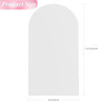 Arch Backdrop Cover White 7.2FT Arch Covers Stretchy Backdrop, alternate view 2