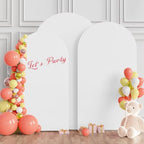 Arch Backdrop Cover White Covers Stretchy Backdrop 7.2FT,6.6FT,6FT, alternate view 2