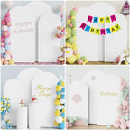 Arch Backdrop Cover White Covers Stretchy Backdrop 7.2FT,6.6FT,6FT, alternate view 4
