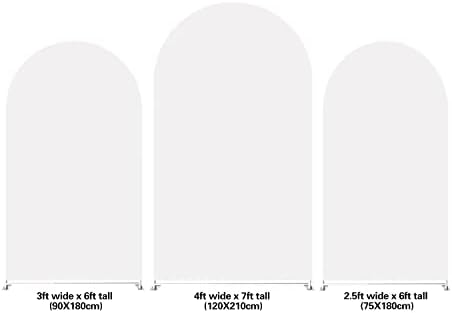 Arch Backdrop Covers Blue Ripples Arched 6ft Panels Covers for Wedding Birthday Parties Decorations Banquet Baby, alternate
