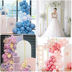 Arch Backdrop Stand, 6ft, Metal Wedding Arch Stand, Gold in Gold, alternate view 6