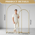 Arch Backdrop Stand 7.2FT+6FT Arcos para Decoracion De Fiestas Balloon Arch Stand Metal Wedding Arch, alternate view 6