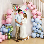 Arch Backdrop Stand and Cover Set (6FT/5FT), Gold Wedding Arch Frame, alternate view 5