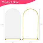 Arch Backdrop Stand and Cover Set, 7.2FT Arch Stand & White Cover, alternate view 3
