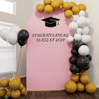 Arch Backdrop Stand and Cover Set, 7.2FT Metal Photo Balloon Arch Backdrop Stand for Wedding Birthday Party Baby, alternate