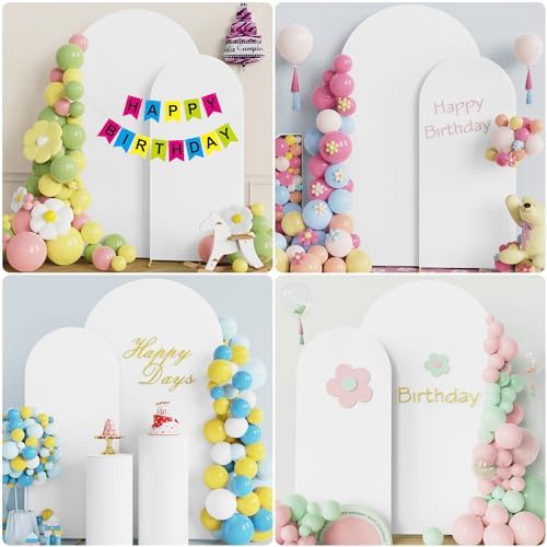 Arch Backdrop Stand and Cover Set of 2, 7.2FT,6FT Arch with Cover, alternate view 5