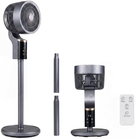 ARLIME Pedestal Fan, Quiet Standing Fan with Remote Control