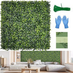 Artificial 20"x20" (24 Pieces) Boxwood Grass Wall Panels Screen