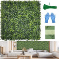 Artificial 20"x20" (6 Pieces) Boxwood Grass Wall Panels Screen