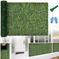 Artificial 40x120 in (33.5 Sqft) Boxwood Grass Wall Backdrop Roll
