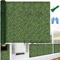 Artificial 96x120 in (80 Sqft) Boxwood Grass Wall Backdrop Roll
