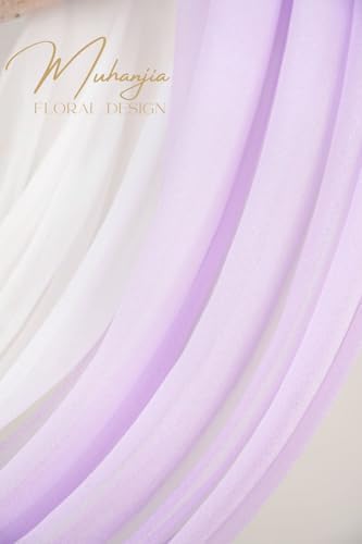 Artificial Arch Flowers Kit(Pack of 4),2Pcs Artificial Flower Arch Decor, 2Pcs Drapes, Ceremony and Reception, alternate view
