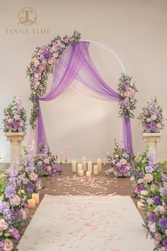 Artificial Arch Flowers Kit Pack of 5, Wedding Decorations for Reception with Hanging Flowers, Wedding Arch Silk, alternate
