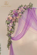 Artificial Arch Flowers Kit Pack of 5, Wedding Decorations for Reception with Hanging Flowers, Wedding Arch Silk, alternate