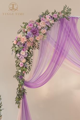 Artificial Arch Flowers Kit Pack of 5, Wedding Decorations for Reception with Hanging Flowers, Wedding Arch Silk, alternate