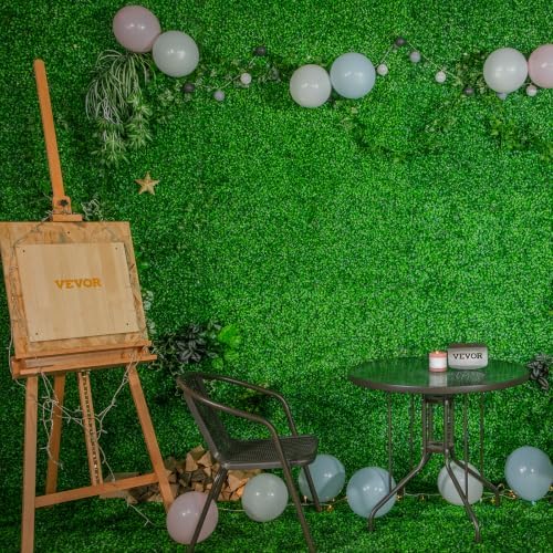 Artificial Boxwood Panel 6pcs, 20 x 20 in 1.6 in Sun Protected Boxwood Hedge Wall Panels, Artificial Grass, alternate view 2