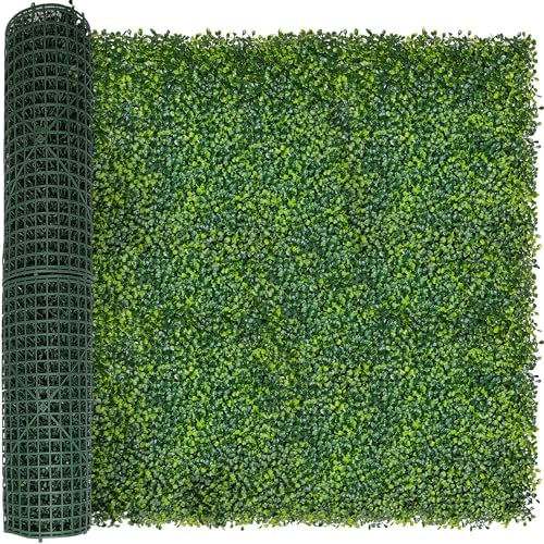 Artificial Boxwood Panel Roll 40X120 in(33.5 sqft) Greenery Backdrop